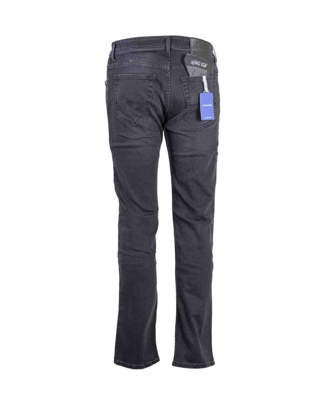 shop JACOB COHEN  Jeans: Jacob Cohen jeans Nick neri.
Denim stretch di cotone.
Modello a cinque tasche.
Vita bassa.
Passanti al punto vita.
Chiusura con bottoni.
Bottone logato con dettagli a spina di pesce.
Patta interna ricamata con nome del pantalone e citazione del fondatore.
Include bandana con stampa e rocchetto di filo.
Profumati con l’esclusiva fragranza Jacob Cohën.
Composizione: 98% Cotone 2% Elastan.
Fabbicato in Italia.. UQE06 30 S3622 NICK-544D number 5473579